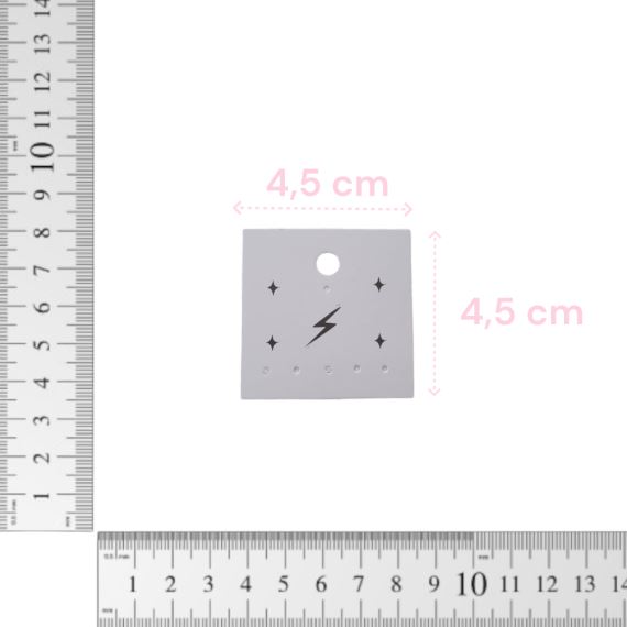 TAGS CUADRADOS PARA AROS CON DISEÑOS SURTIDOS.